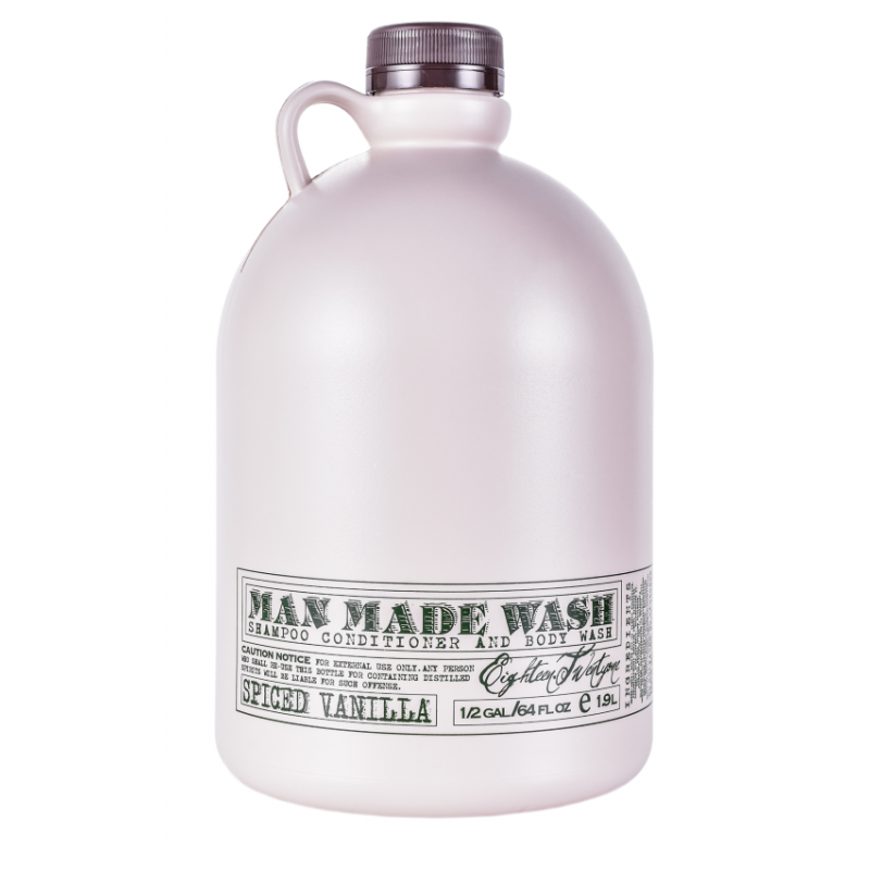 18.21 MAN MADE SPICED VANILLA WASH - N.O.S. Barber Supply