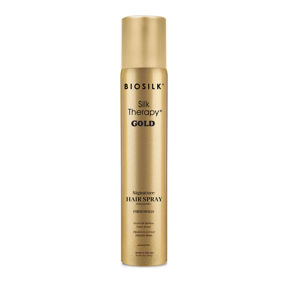 BIOSILK SILK THERAPY "GOLD" FINISHING HAIRSPRAY 10OZ