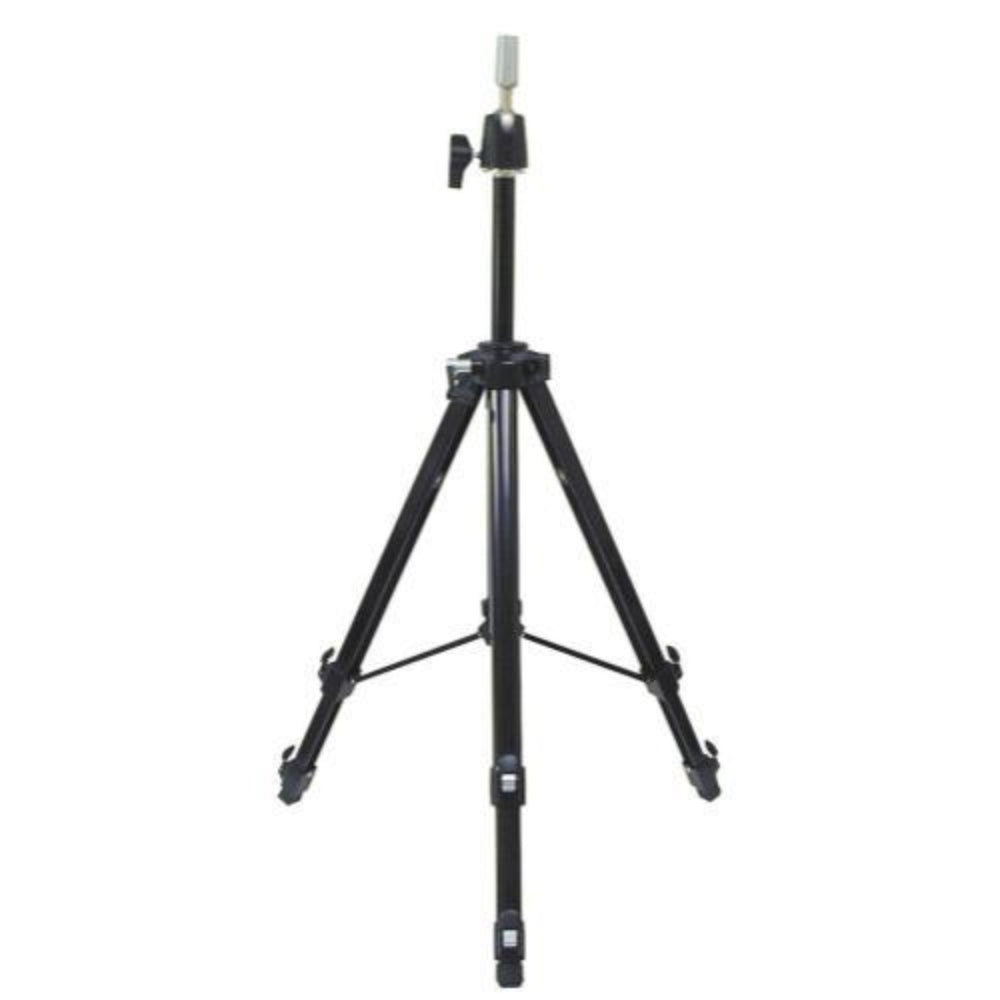 Celebrity manikin tripod with adjustable stand and realistic torso display for fashion and retail use.