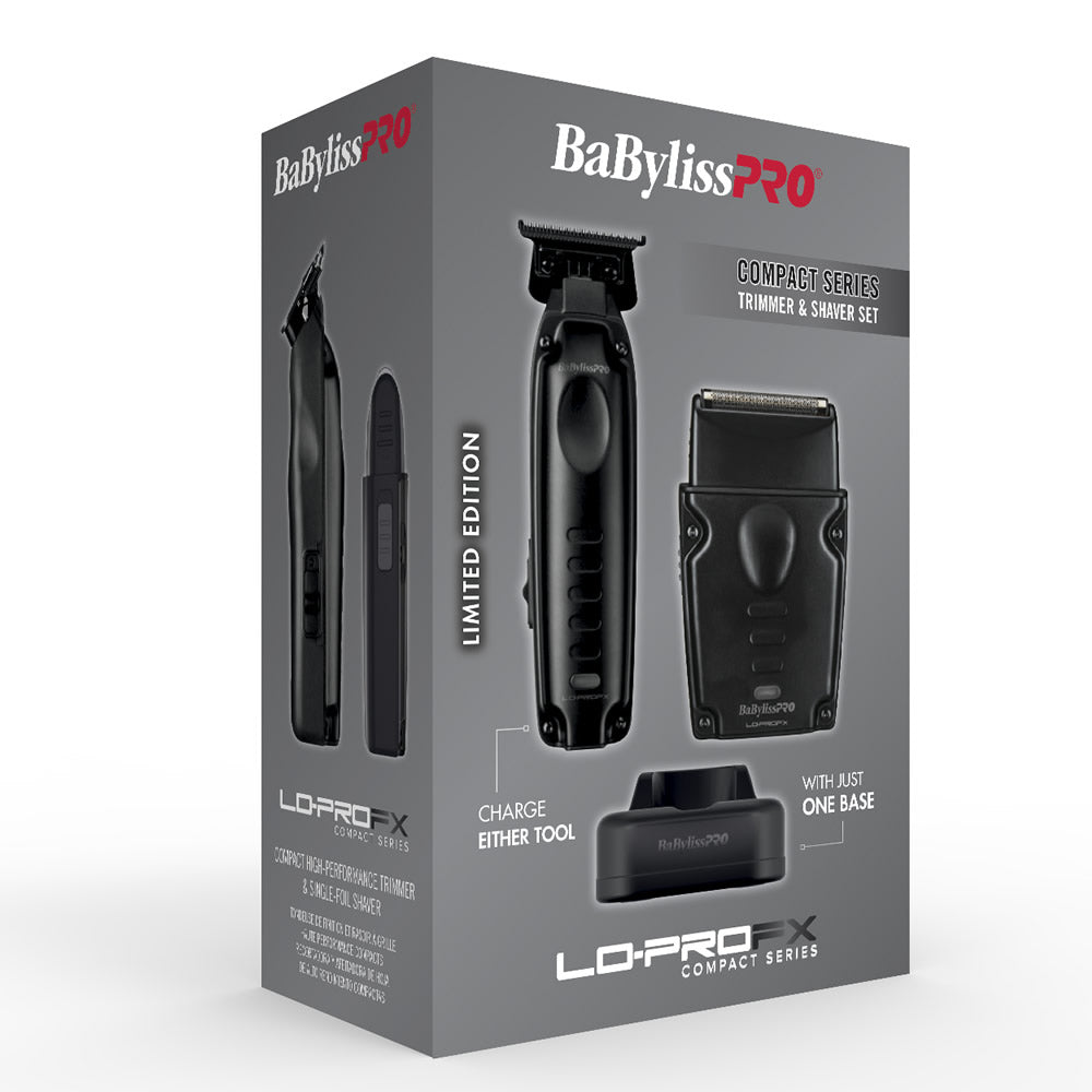 BABYLISSPRO COMPACT LO-PRO TRIMMER & SHAVER COMBO (#FX72FSPKMB)