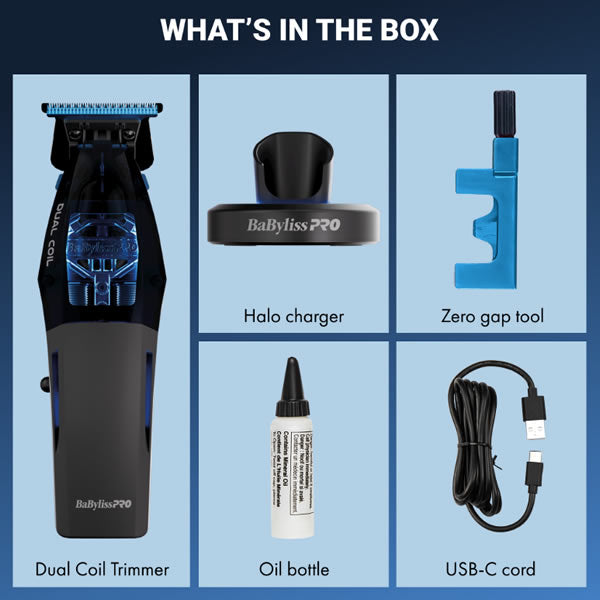 BABYLISSPRO DUAL COIL CLIPPER & TRIMMER COMBO (#FX95C&#FX95T)