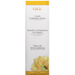 GIGI CLOTH EPILATING STRIPS LARGE 9" x 3" 100/PK (#0510)