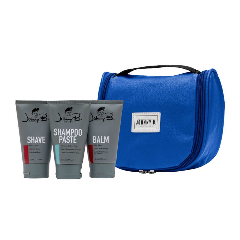 JOHNNY B OVER NIGHT TOILETRY BAGS FOR SHAVING