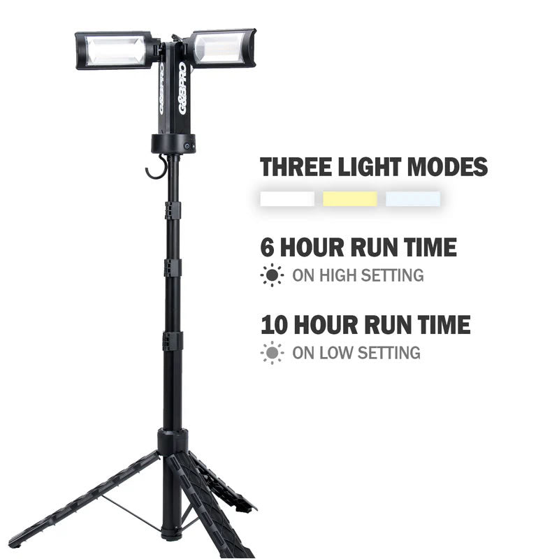 G&B PRO MULTI-DIRECTIONAL LED LIGHT STAND