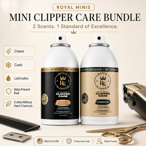 ROYAL KAPPER NON-TOXIC CLIPPER SPRAY - MINI CHERRY BOURBON 3OZ