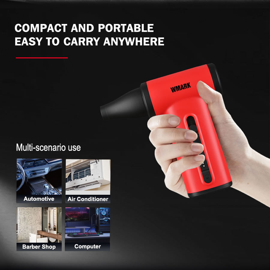 WMARK MINI JET TURBO AIR DUSTER - BLUE (#NG-TB001)