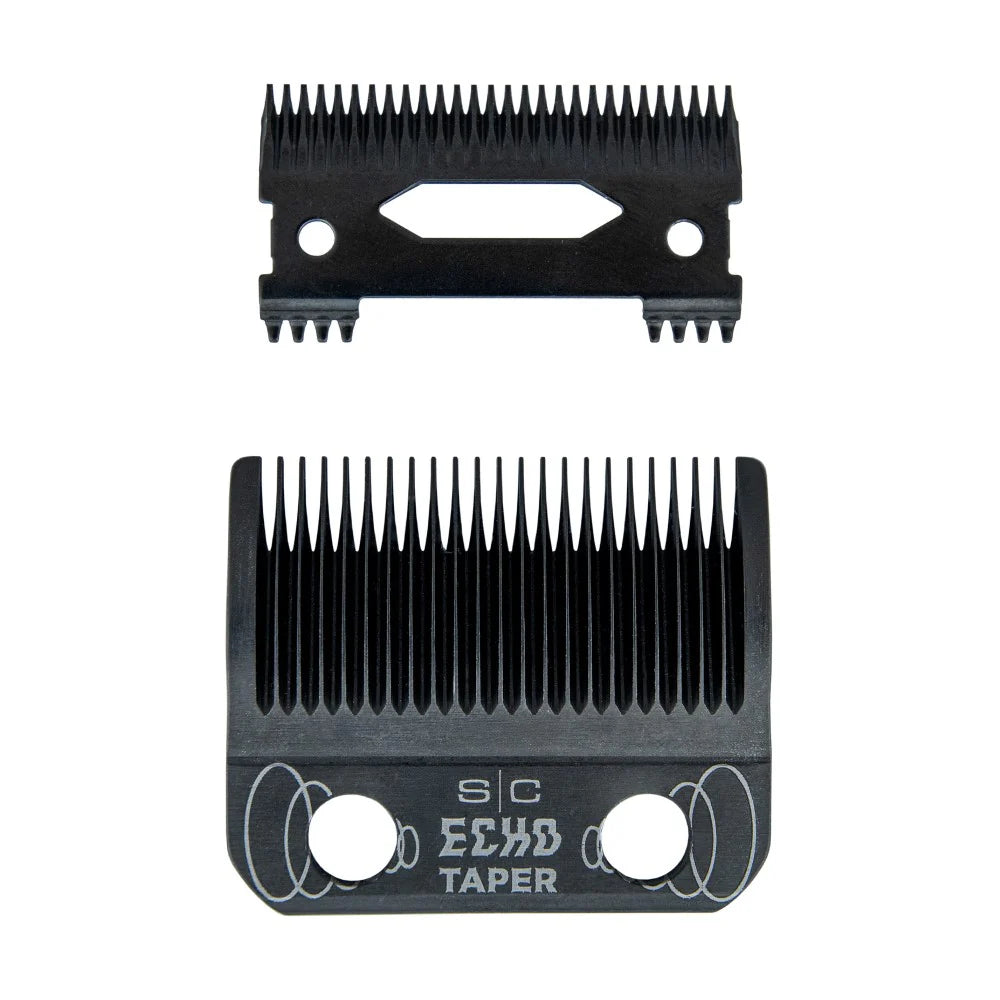 StyleCraft Echo DLC taper blade with deep tooth cutter, ideal for precise trimming and detailing in professional hair styling.