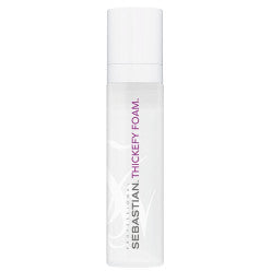 Sebastian ThickeFy Foam styling product in a 6 oz bottle, ideal for volumizing and thickening hair with a lightweight foam texture.