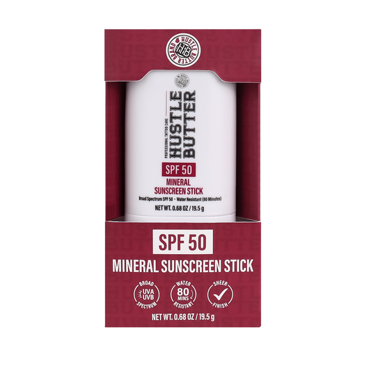 HUSTLE BUTTER MINERAL SUNSCREEN STICK SPF 50 - 0.68OZ