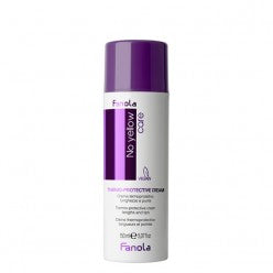 Fanola Thermo-Protective Cream in 5oz jar, a hair treatment product designed to protect hair from heat damage.