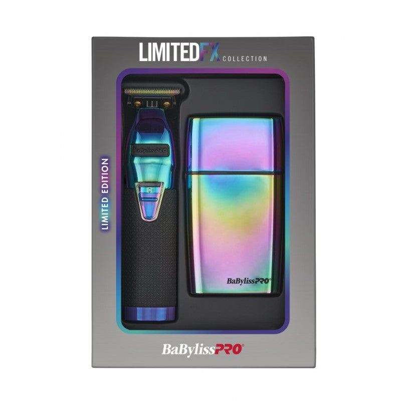 BABYLISSPRO LIMITEDFX IRIDESCENT TRIMMER & SHAVER COMBO (#FXDUOFS2TRB)