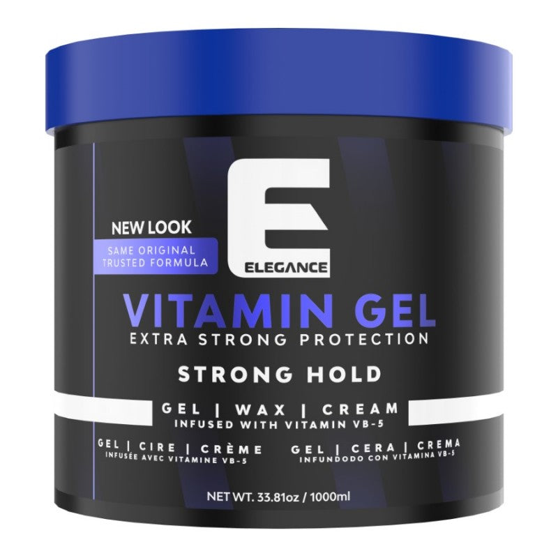 Elegance Vitamin Hair Gel Infused with Vitamin VB-5 35oz
