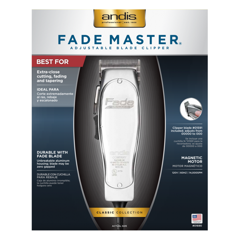 ANDIS FADE MASTER CLIPPER (#01820)