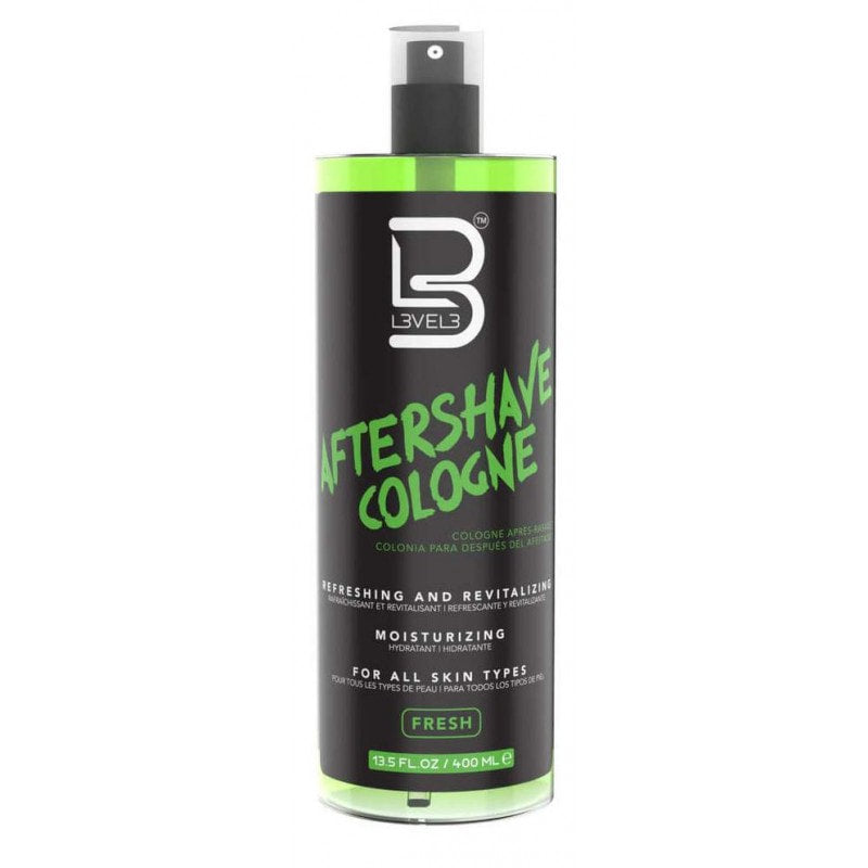 L3VEL3 FRESH AFTERSHAVE/COLOGNE 400ML