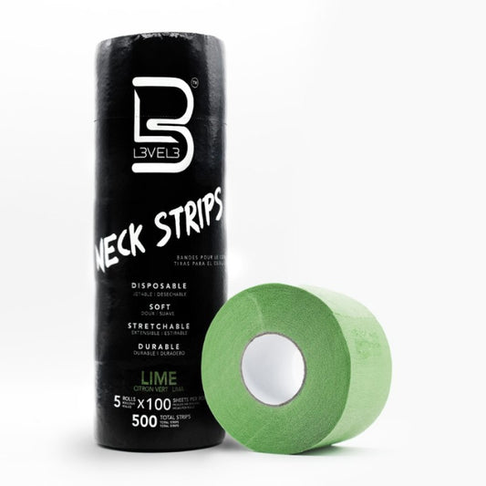 L3VEL3 NECK STRIPS - LIME