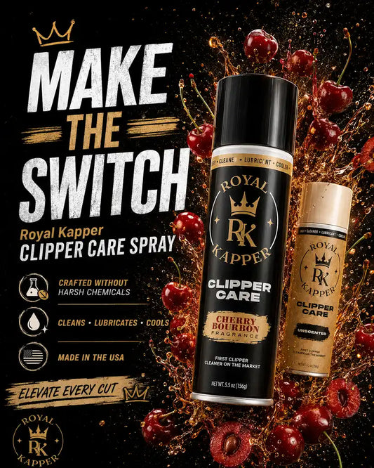 ROYAL KAPPER NON-TOXIC CLIPPER SPRAY - CHERRY BOURBON
