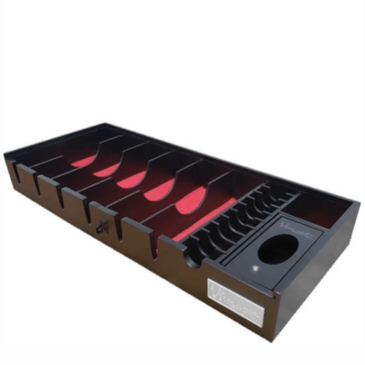 VINCENT BAMBOO COUNTER TOP TRAY 8- BLACK (#VT10200-BK)