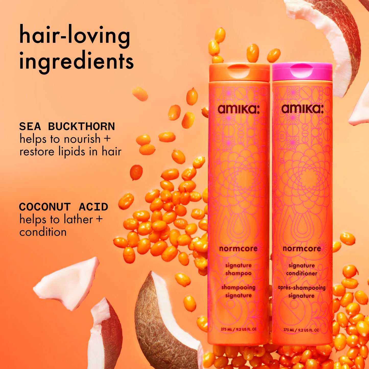 AMIKA NORMCORE SIGNATURE SHAMPOO 9.2OZ