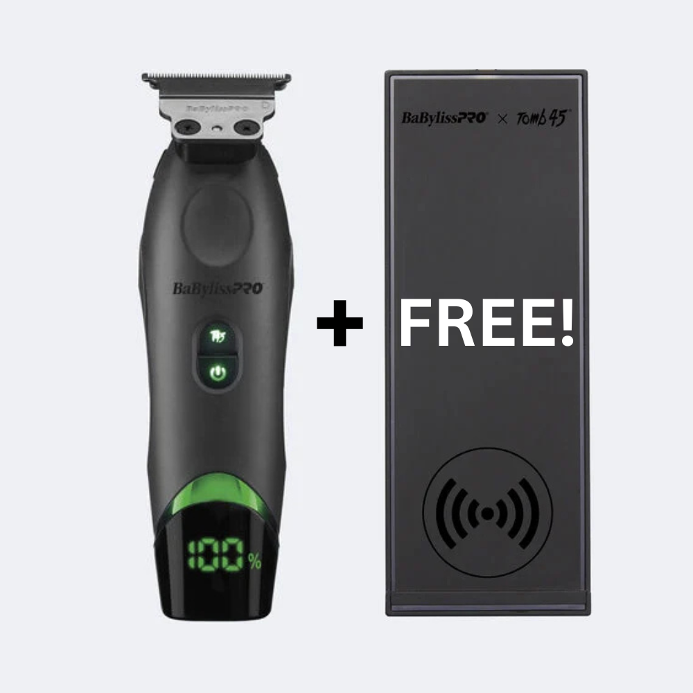 BABYLISS X TOMB45 TRIMMER & FREE CHARGING PAD