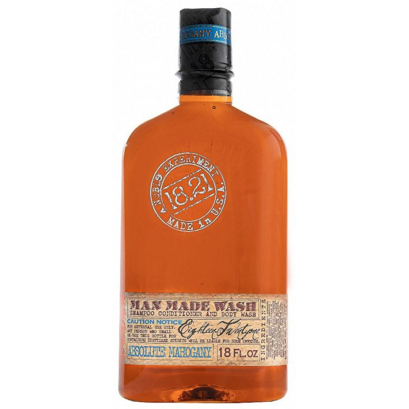 18.21 MAN MADE WASH ABSOLUTE MAHOGANY - N.O.S. Barber Supply