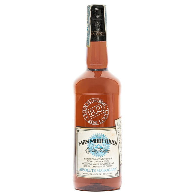 18.21 MAN MADE WASH ABSOLUTE MAHOGANY - N.O.S. Barber Supply