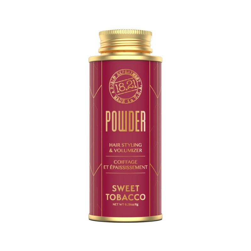 18.21 MAN MADE STYLING POWDER SWEET TOBACCO .28OZ