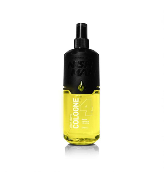 NISHMAN AFTER SHAVE COLOGNE LEMON 04 400ML