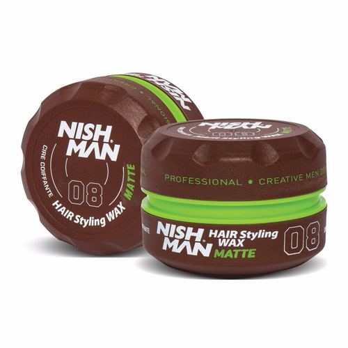 NISHMAN HAIR STYLING WAX MATTE 08 150ML