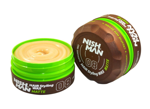 NISHMAN HAIR STYLING WAX MATTE 08 150ML