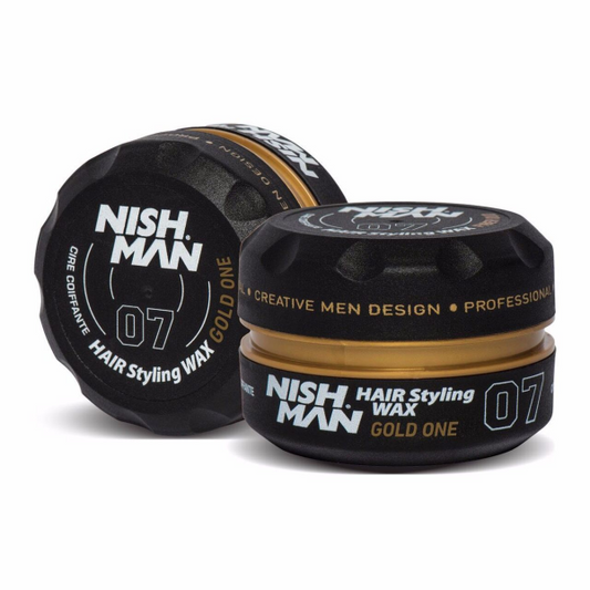 NISHMAN HAIR STYLING WAX GOLD ONE 07 150ML