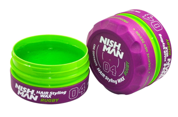 NISHMAN HAIR STYLING WAX RUGBY 04 150ML