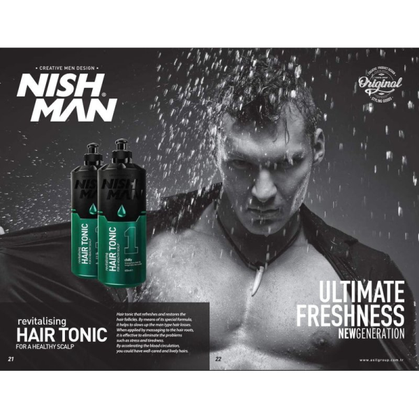 NISHMAN HAIR TONIC 400ML