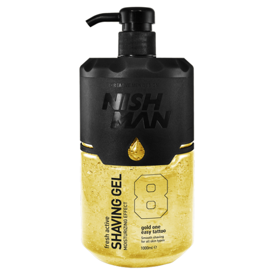 NISHMAN SHAVING GEL GOLD ONE N.8 - 1000ML