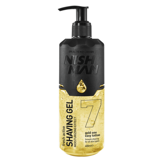 NISHMAN SHAVING GEL GOLD ONE N.7 - 400ML