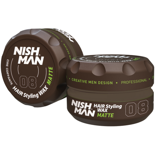 NISHMAN HAIR STYLING MATTE LOOKING WAX N.8 - 100ML