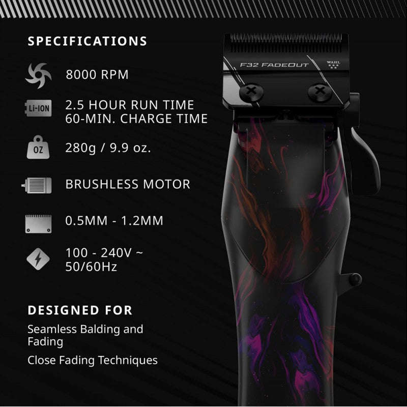 WAHL 5 STAR VAPOR CORDLESS CLIPPER-LIMITED EDITION (#3028320)