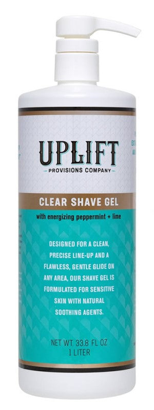 UPLIFT CLEAR SHAVE GEL 33.8OZ