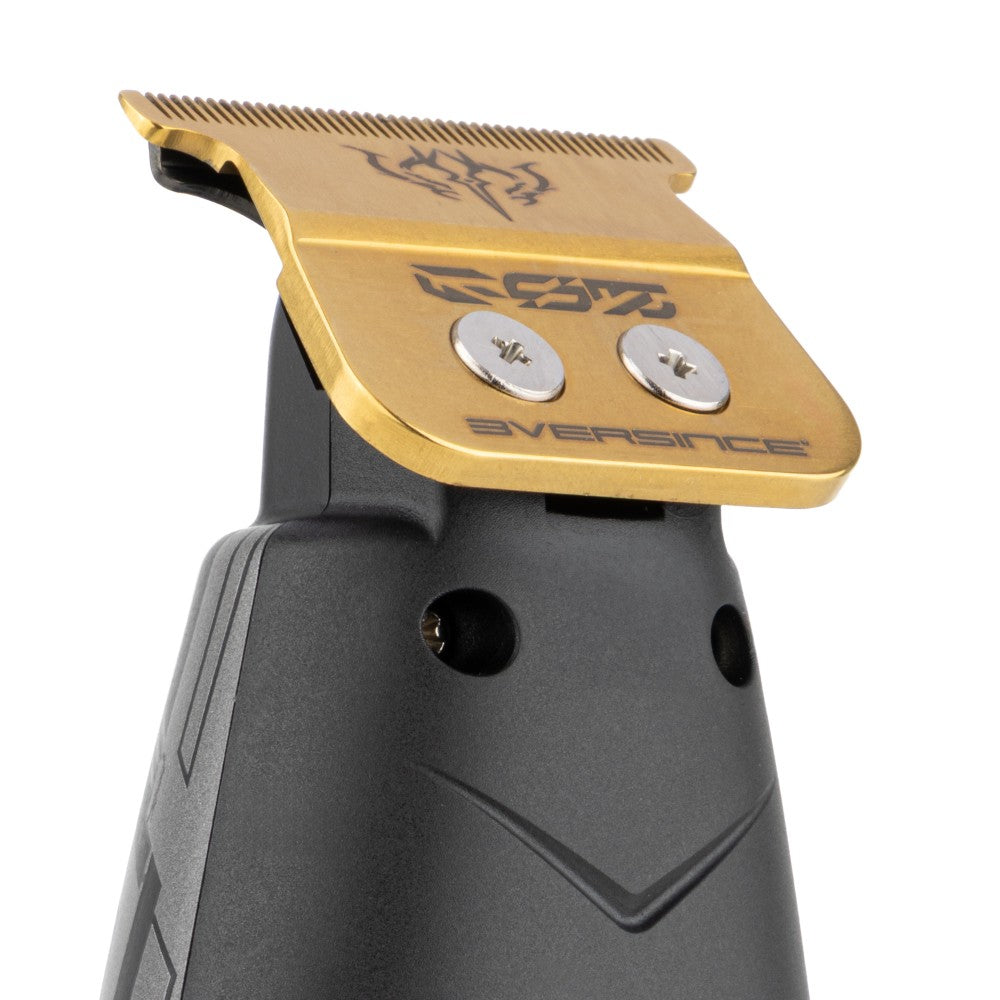 StyleCraft Limited Edition 3Versince trimmer in black, professional close-up product view