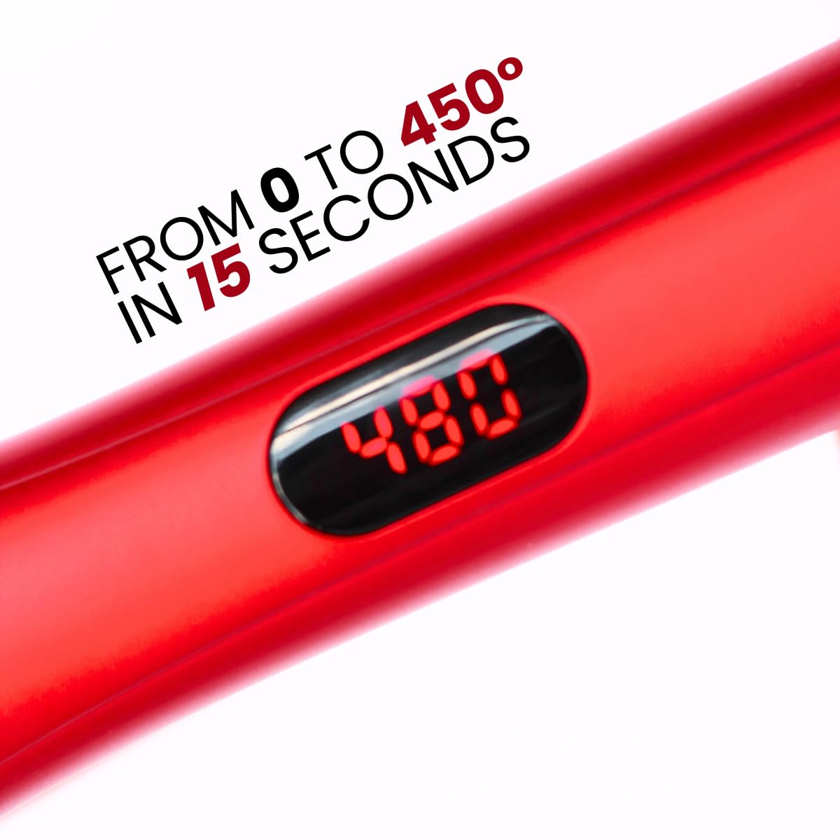 Lasio ProStraight ceramic flat iron 1-inch straighteners with sleek design for smooth, straight hair styling.
