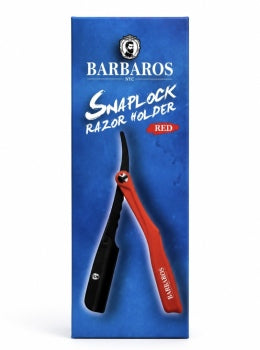 BARBAROS SNAPLOCK RAZOR HOLDER - RED