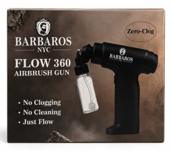 BARBAROS FLOW360 ZERO-CLOG AIRBRUSH - BLACK