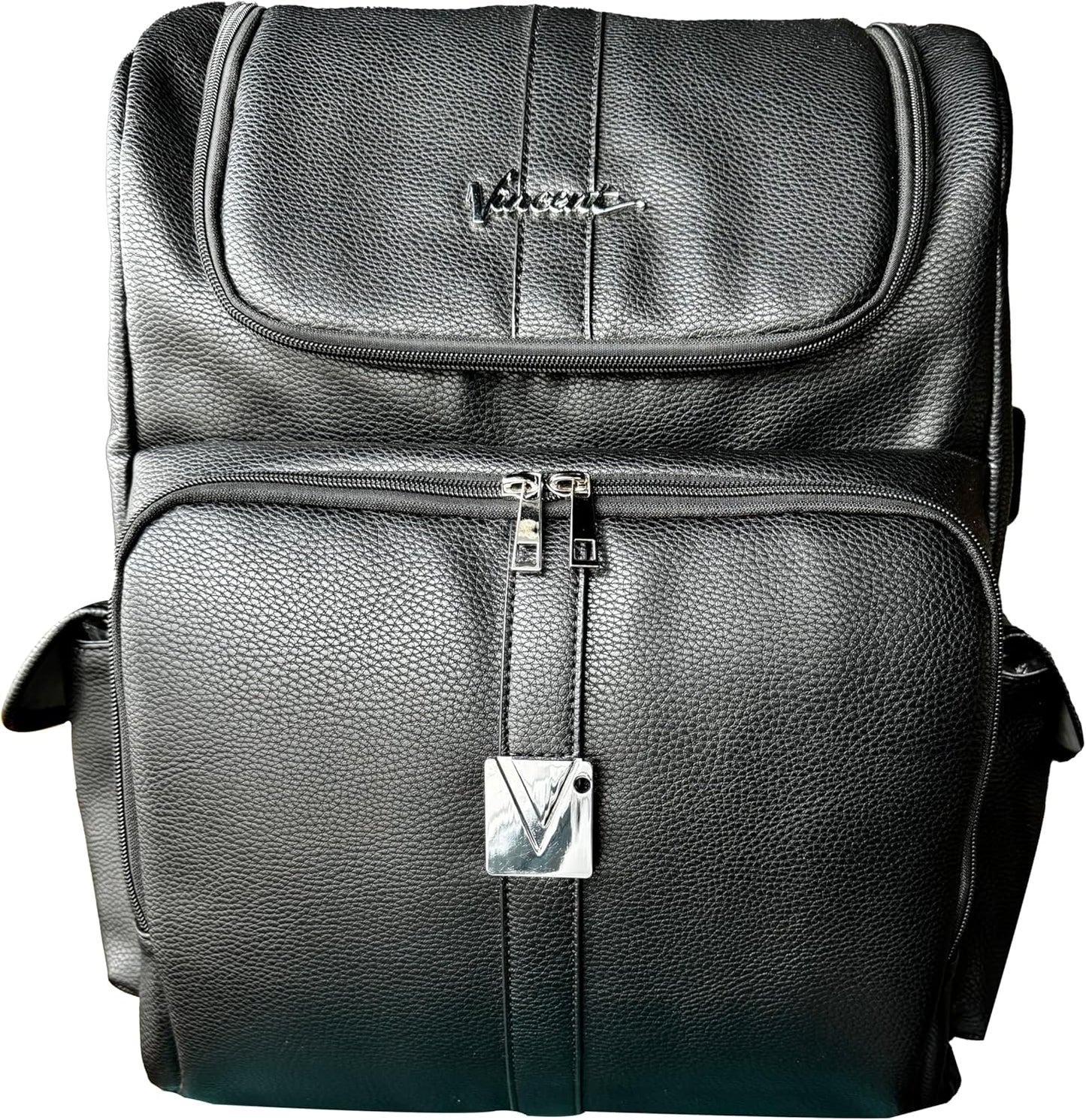 VINCENT VEGAN LEATHER BACKPACK