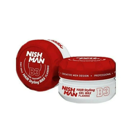 NISHMAN AQUA GEL WAX B3 FLAMING 150ML