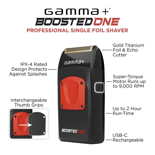 GAMMA+ BOOSTED ONE SHAVER (#GP540B)