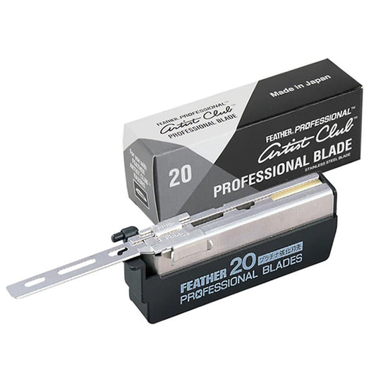 FEATHER ARTIST CLUB PROFESSIONAL BLADES 20PK (#F1-30-200)