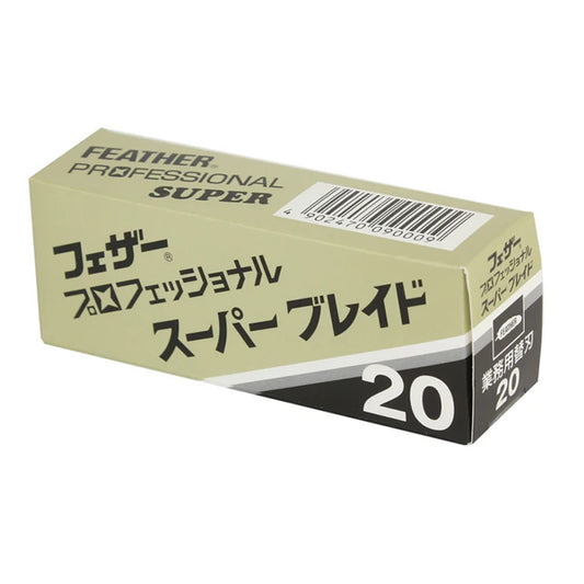 FEATHER ARTIST CLUB PRO SUPER BLADES 20PK (#F1-30-201)