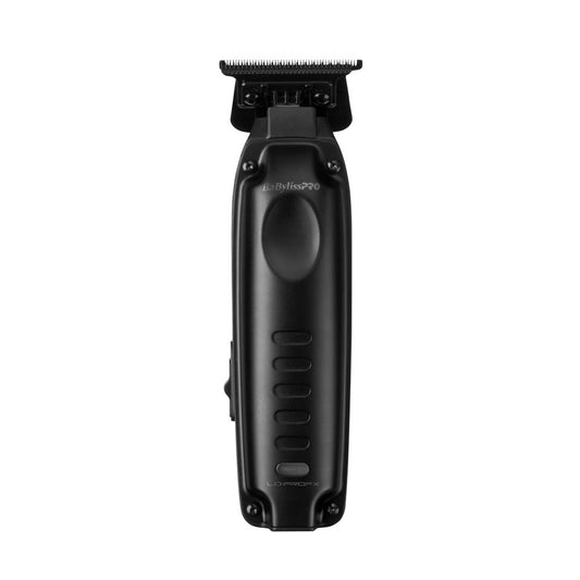 Babyliss Pro Compact Lo-Pro Trimmer in black with sleek ergonomic design, perfect for precision grooming and trimming.