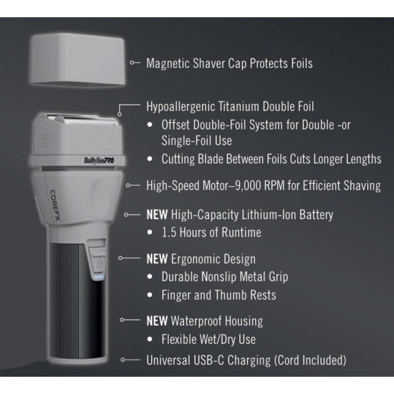 BABYLISSPRO COREFX SHAVER (#FX75FS2)