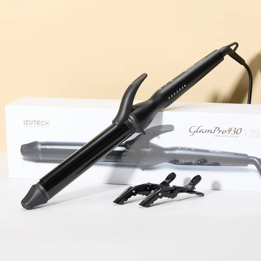 IZUTECH GLAMPRO430 1.25 CERAMIC CURLING IRON