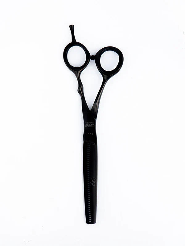 PERCU FANTASTICA LINE PROFESSIONAL THINNING SHEAR 6.5" (BLACK & GOLD)